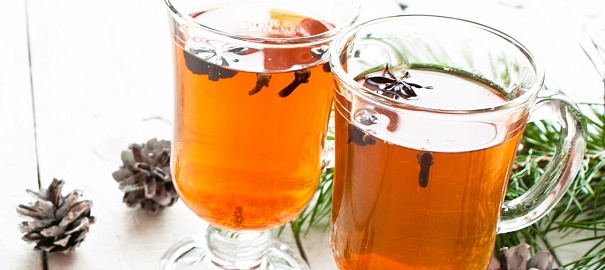 Weißer Glühwein